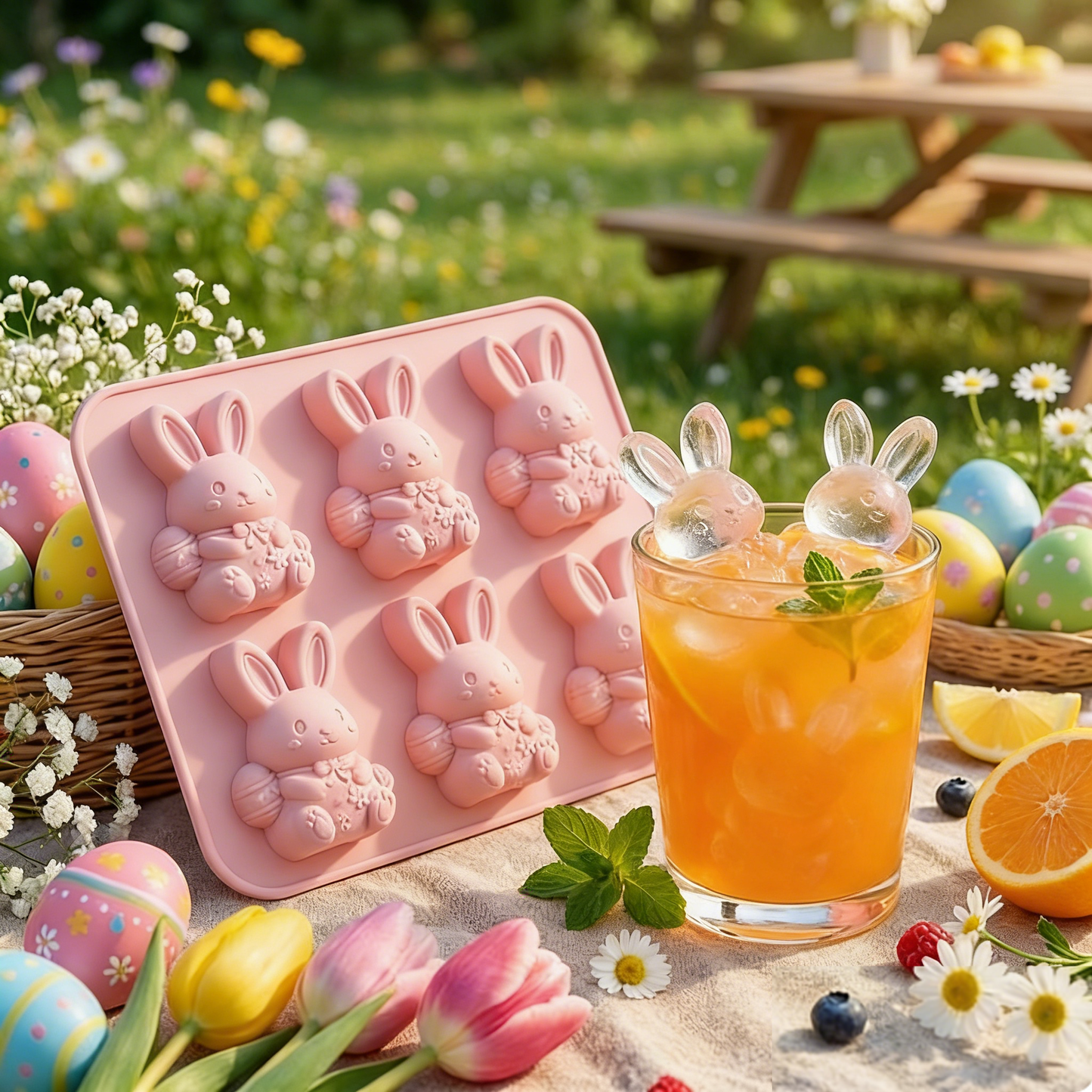 ⏳Last Day Special Price £6.99!!🐮 Mini Highland Cow Ice Cube Mold – Cute 3D Ice for Drinks, Parties & Gifts– UK Ready! 🇬🇧