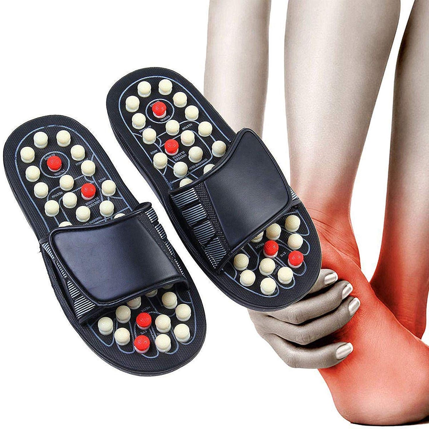 🩴67% OFF NOW! 🔥Acupressure and Magnetic Therapy Slippers 🦶🔥