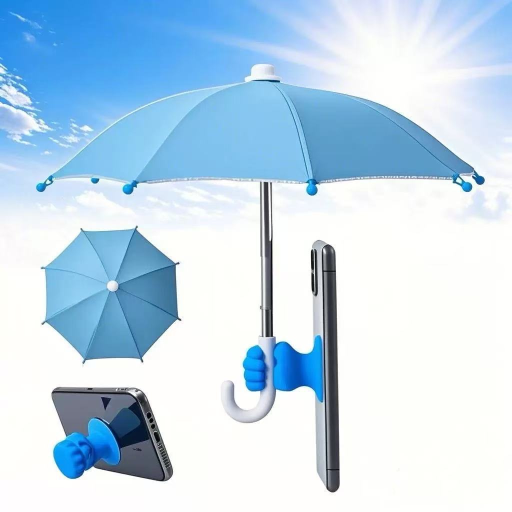 ⏳LAST DAY SALE ONLY £7.99!!🔥NiqueAura™ SunShade Phone Umbrella 🌞📱 Universal Adjustable Stand with Strong Suction Cup – Blocks Glare & UV Rays for Outdoor Screen Viewing 🇬🇧☀️