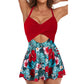 🏖️Summer Hot Sale 60% OFF🏝️Women's Cutout One Piece Skirt Swimsuit – V-Neck, Tummy Control & Flirty Cutouts 🩱✨