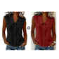☀️ Summer Chic Alert 60% OFF💥 –Women’s V-Neck Button-Down Top