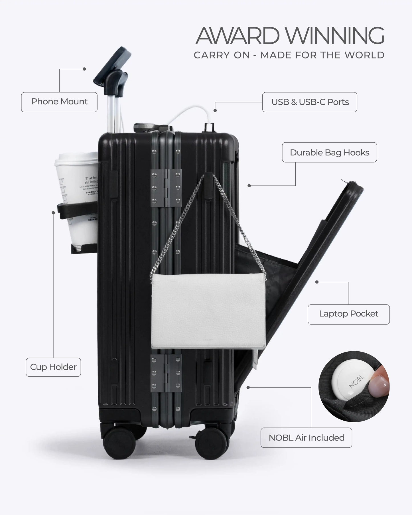 🔥Best For Travelling🔥Carry-On: All-in-One