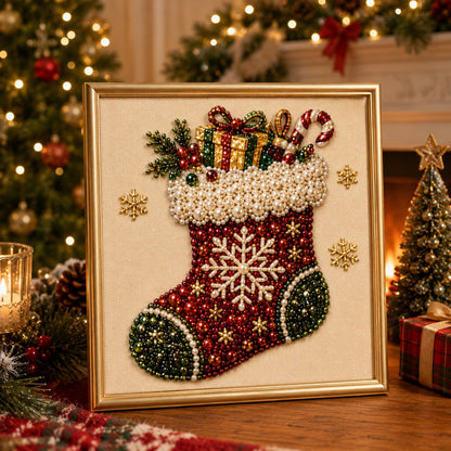 💎DIY Christmas Pearl Diamond Painting Art Kit
