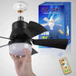 ⏳LAST DAY SALE 50% OFF🌀40W LED Ceiling Fan Light – 20.5” Ultra-Quiet with Remote 🎯 | E27 + FREE B22 Adapter 🔌 | For Bedroom 😴, Kitchen 👩‍🍳 & Garage 🛠️ – UK Ready! 🇬🇧