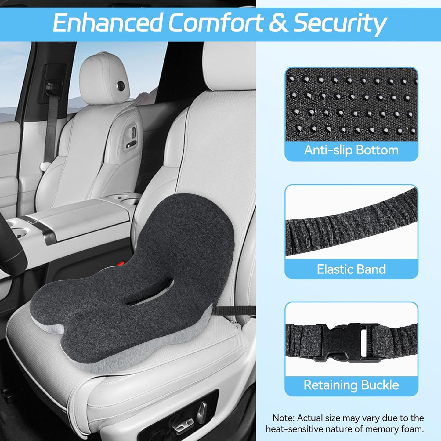 🎁Limited Sale 66% OFF🎁Non-Slip Memory Foam Seat