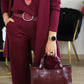 ✈️Free shipping worldwide⏳Time-Limited Special⏰Elegant 3-piece set including long cardigan, top and pants💞