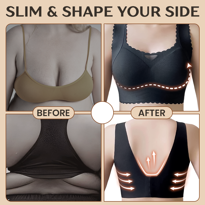 Women’s Seamless Comfortable Bra with Plus Size