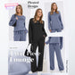 🔥LAST DAY SALE 70% OFF👍✨Women's Crew Neck Top & Drawstring Pants Short Set