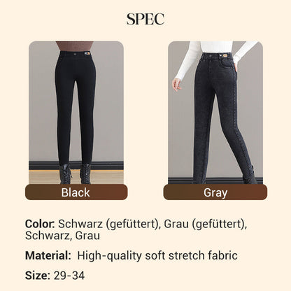 🔥HOT SALE 49% OFF💕Women's High Waist Slim Stretch Warm Skinny Jeans