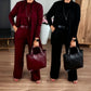 ✈️Free shipping worldwide⏳Time-Limited Special⏰Elegant 3-piece set including long cardigan, top and pants💞