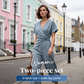 💞Summer cool-down deal: just £17.99!💞V-neck top + wide-leg pants✨👗