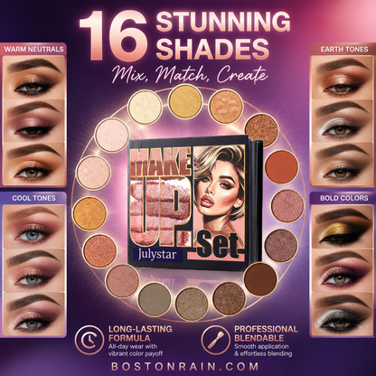 💗Free Shipping & 50% OFF💗67-Shade Compact Multi-Color Eyeshadow Palette