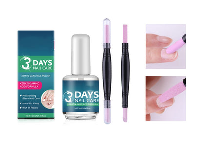 💅Last Day Special Price ￡5.99✨⏰High-Gloss Quick-Dry Nail Oil💓