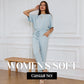 🌸Hot Sale 50% OFF💖Women’s Summer Oversized Wide Leg Crop Pants Two Piece Outfits Set