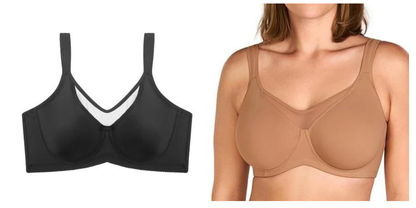 ⏳HOT SALE -BUY 1 GET 1 FREE !!!🖤Women's Elegant Sheer Full Coverage Underwire Non-padded Plus Size Bra