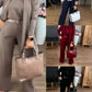 ✈️Free shipping worldwide⏳Time-Limited Special⏰Elegant 3-piece set including long cardigan, top and pants💞