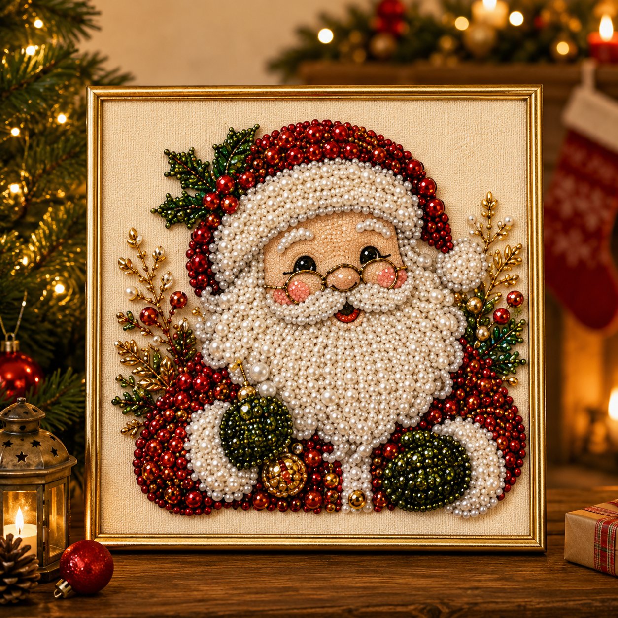 💎DIY Christmas Pearl Diamond Painting Art Kit