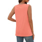 🏆Last Day Special Price ￡10.99!!💐2026 Women’s Button Down V Neck Loose Fit Tank Top