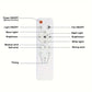 ⏳LAST DAY SALE 50% OFF🌀40W LED Ceiling Fan Light – 20.5” Ultra-Quiet with Remote 🎯 | E27 + FREE B22 Adapter 🔌 | For Bedroom 😴, Kitchen 👩‍🍳 & Garage 🛠️ – UK Ready! 🇬🇧