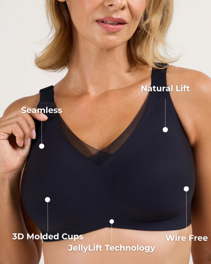 🔥 2026 Hot Sale🔥 Wireless Support & Lift V-Neck Mesh Bra