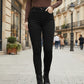 🔥HOT SALE 49% OFF💕Women's High Waist Slim Stretch Warm Skinny Jeans