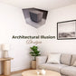 3D Optical Illusion Corner Wall Decal