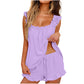 🔥2026  Hot  Sale🔥  Soft & Comfy Ruffle Trim Pajama Set