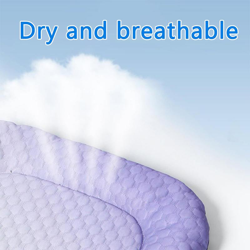 ⏰LAST DAY SALE ONLY￡7.99!!❄Pet Cooling Mat for Dogs & Cats 🐾 Naturally Cool Ice-Silk Pad • Breathable, Washable & Soft 🌿 For Floors, Sofas & Car Travel • Multiple Sizes • Gradient Colours ☀️🐶🐱