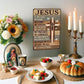 ✝️Christian Gifts for Women Men Jesus Is My God My King My Everything Vintage Tin Sign🙏