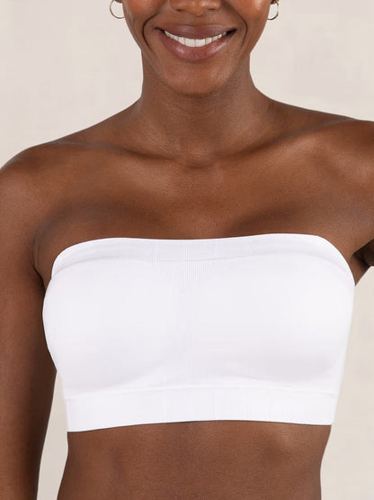⛱️Last Day Special Price ￡9.99!!🤩🔥Convertible Strapless Bandeau Bra with Wireless Comfort, Anti-Slip Grip & Removable Straps