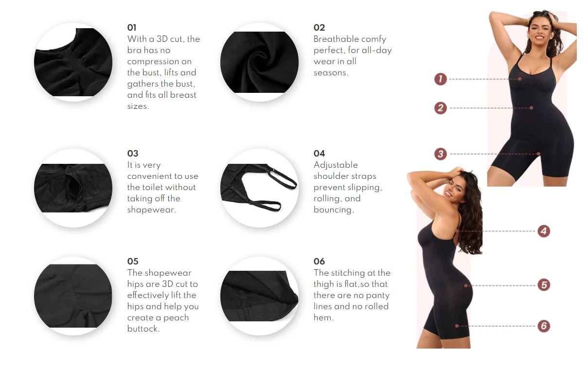 🔥HOT SALE - 49% OFF🔥Bodysuit Shapewear