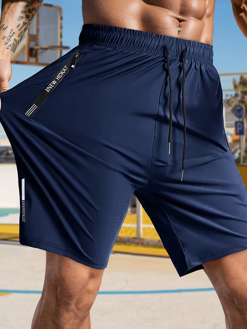 🔥HOT SALE 70% OFF🥰 Men's Elastic Summer Shorts💎Breathable, Zippered Pockets & Stretch Fit🩳❄️