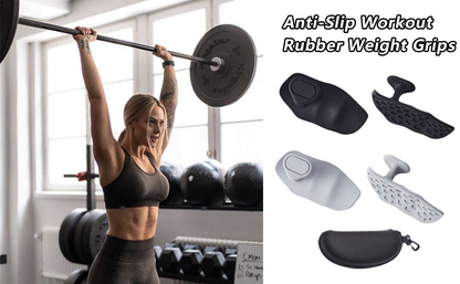 Anti-Slip Workout Rubber Weight Grips