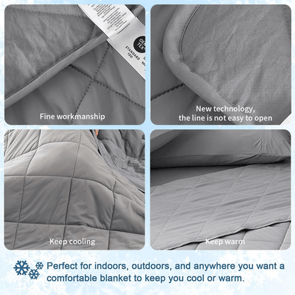 ❄️Hot Summer Sale - 50% OFF⭐Cooling Throw Blanket for Hot Sleeper💤