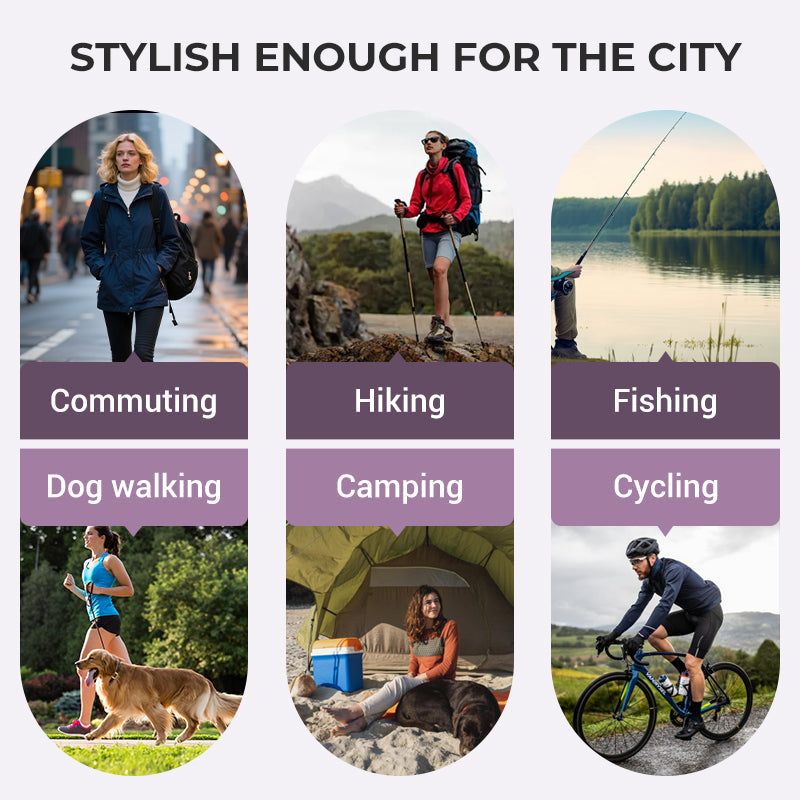 💜LAST DAY SALE- 49% OFF💦3-in-1 Waterproof Women's Jacket – Rain, Wind & Cold, All Covered