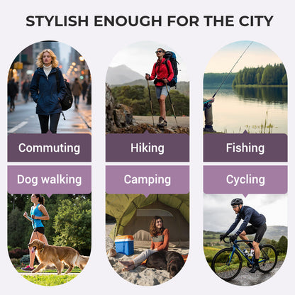 💜LAST DAY SALE- 49% OFF💦3-in-1 Waterproof Women's Jacket – Rain, Wind & Cold, All Covered