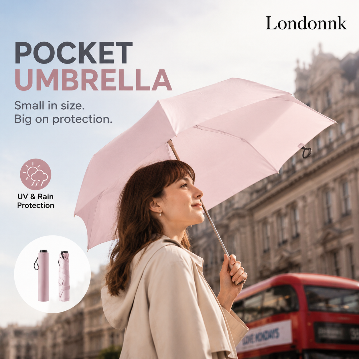 🏆 Last Day Special Price £9.99 ! 🔥Buy more Save more🎁Ultra-Lightweight Compact All-Weather Umbrella