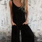 🏖️Summer Cool Deal: ONLY ￡16.99!!🌷👗Women's Casual Loose Cotton and Linen Jumpsuit with Pockets