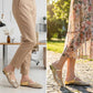 🔥 BIG CLEARANCE SALE 🔥☁️ 2026 New Arrival! Women's Square-Toe Woven Mary Jane Mules 🎀