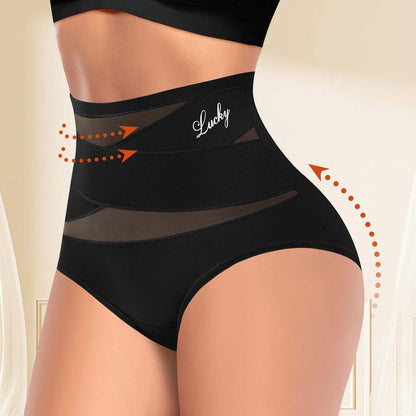 ✨Last Day-Buy 1 Get 3 Packs✨Plus-Size High-Waist Cross Tummy Control Panties