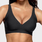 Seamless Deep V Push-Up Wireless Bra