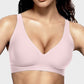 Seamless Deep V Push-Up Wireless Bra