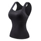 U Neck Shapewear Built-in Bra Tank