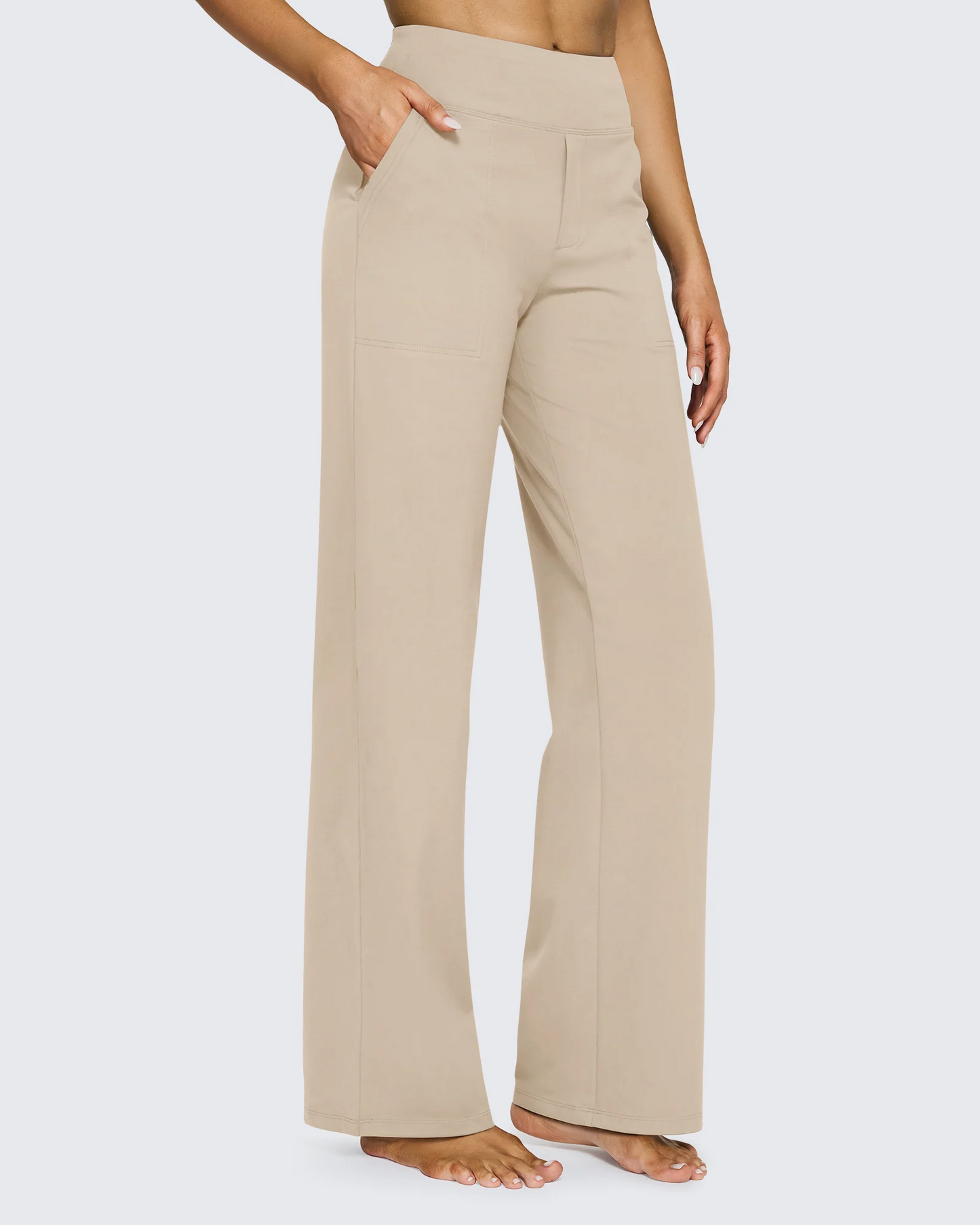 Loose High-Waist Business Casual Pants Yoga Pants