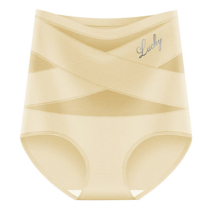 ✨Last Day-Buy 1 Get 3 Packs✨Plus-Size High-Waist Cross Tummy Control Panties
