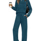🔥LAST DAY SALE 70% OFF👍✨Women's Crew Neck Top & Drawstring Pants Short Set