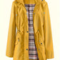 🔥Limited Hot Sale 50% OFF🎁🧥3-in-1 Plaid Waterproof Jacket for Women– Rain, Wind & Cold, All Covered