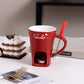 Ceramic Chocolate Fondue Mug