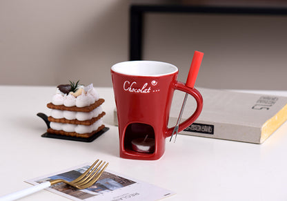Ceramic Chocolate Fondue Mug