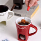 Ceramic Chocolate Fondue Mug